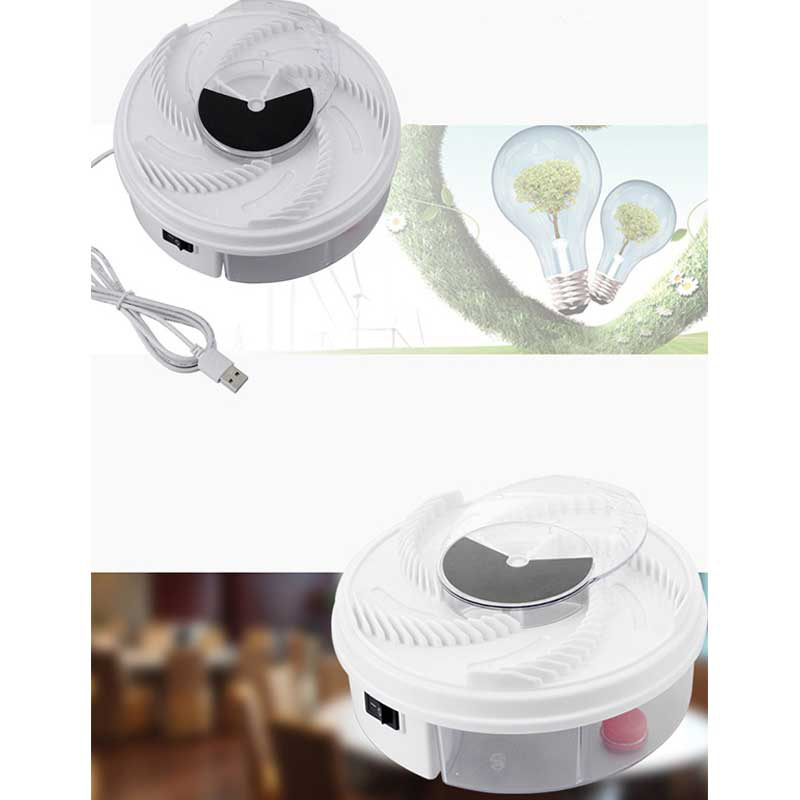 Latest Electric Fly Trap Device with Trapping Food Pest Control Electric Anti Fly Killer Trap Pest Catcher Bug Insect Repellents