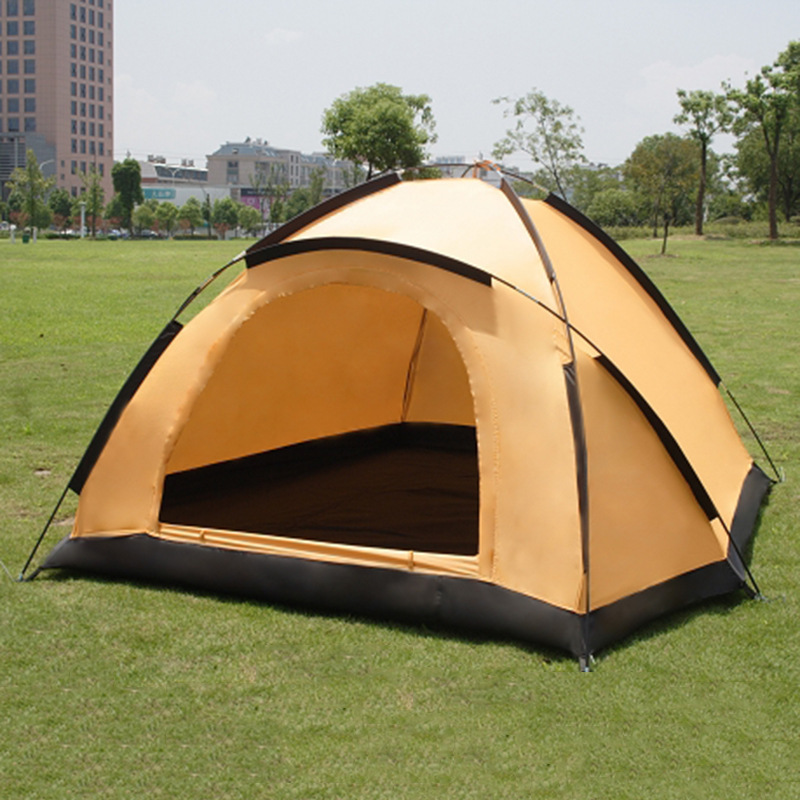 Fiberglass pole outdoor tent for couples camping Tours