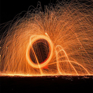 New Portable Steel Wool Pyrotechnic Kids Toys Party Flame Hand Swing Sparks Fairy Firework Stick Adult Children Game Outdoor Toy