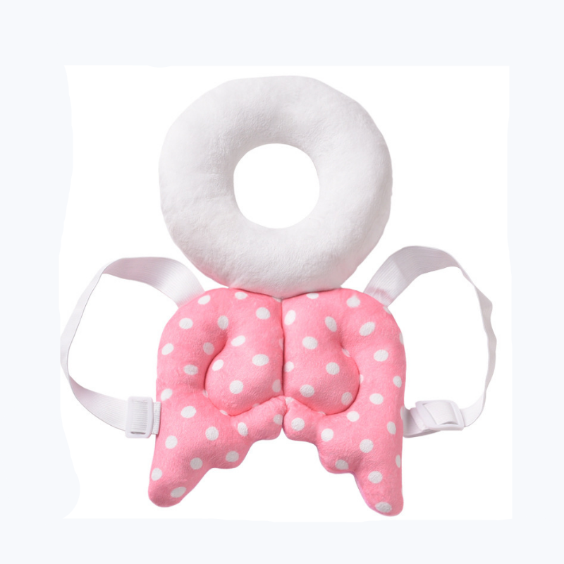 Baby Bedding Backpack Mat Baby Head Protection Pillow Toddler Headrest Pad Neck Protector Wings Nursing Drop Resistance Cushion