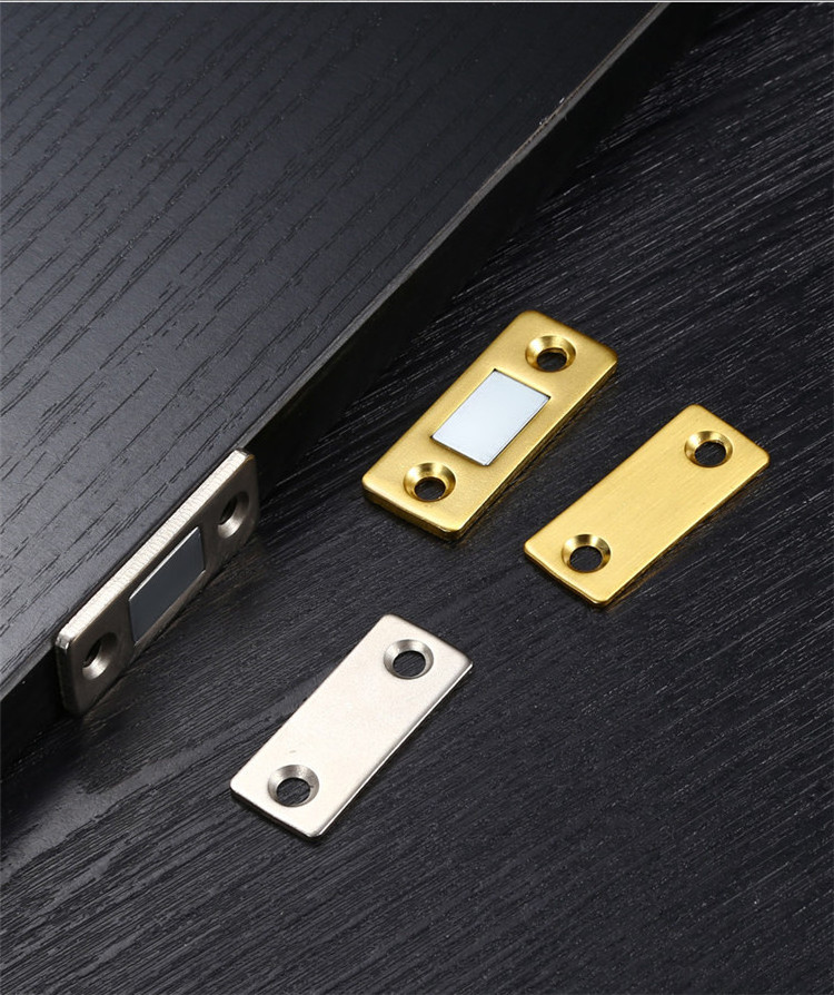 2pcs/Set Magnetic Cabinet Catches Magnet Door Stops Hidden Door Closer With Screw For Closet Cupboard Furniture Hardware