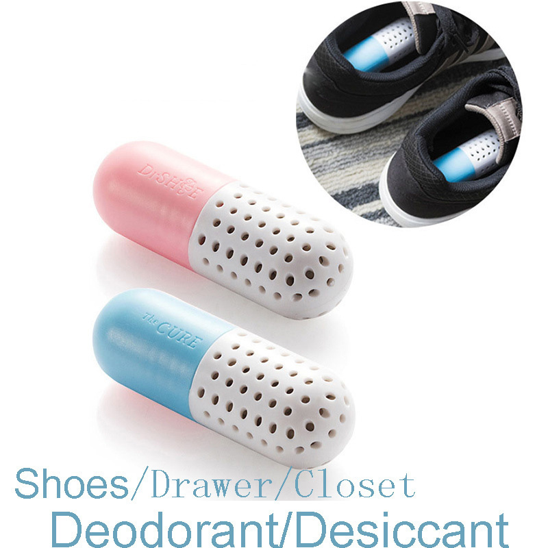 Wholesale Shoe Deodorizer Pills for sneakers Shoe Odor Eliminatorr Smell Remover Shoe Deodorant Capsules desiccant