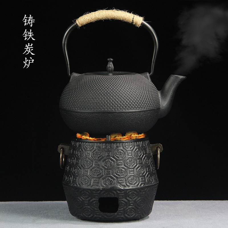 600ml 800ml Stovetop Safe Tea Kettle Japanese Cast Iron Teapot With Stainless Steel Infuser For Loose Leaf Tea And Teabags