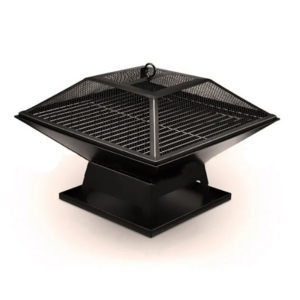 In Stock Outdoor Garden Camping Backyard Mini Charcoal BBQ Grills Fire Pit Grill Fire Pit With BBQ Grill