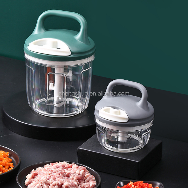 Kitchen Garter Garlic Grinder Manual Food Chopper Hand Meat Grinder