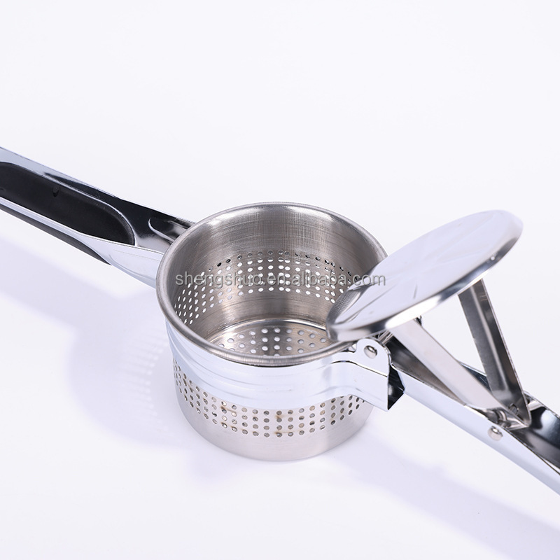 Hot Sale Premium Hot Potato Ricer And Masher Fruit And Vegetable Tools Ricer Stainless Steel Potato Masher