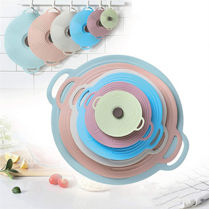 Reusable Self Sealing Lid Silicone Stretch Lids Universal Lid