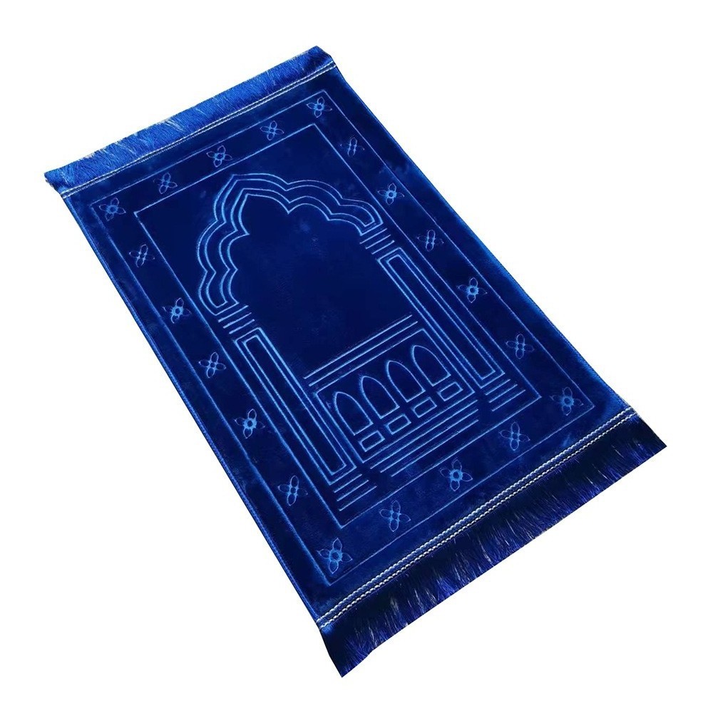 80*120 Muslim Quilting Thick Prayer Rugs Carpets Turkish Memory Foam Padded Folding Prayer Mats