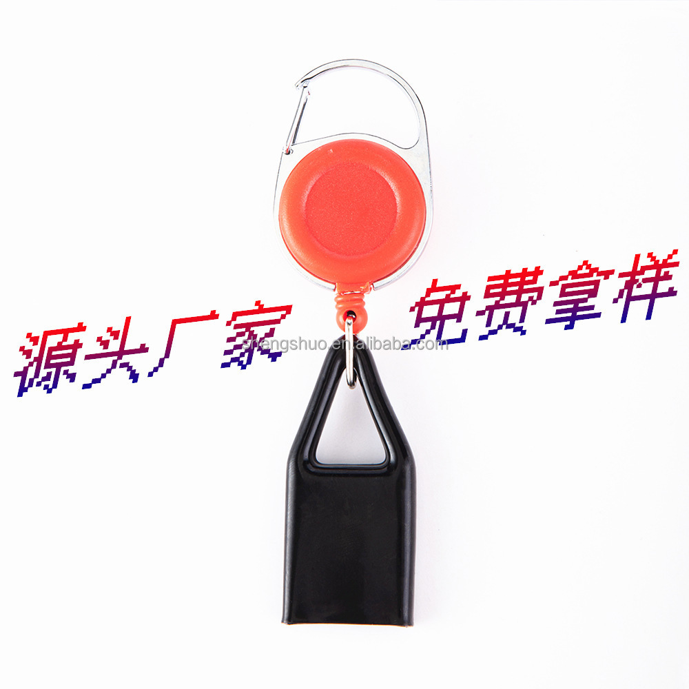 Stock Cheap Custom Sticker Portable Premium Retractable Safe Smoking Accessories Lighter Holder Clip Keychain Lighter Cover