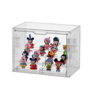 Wholesale Blind Box Storage Display Stand Hand-made Pet Transparent Plastic Multi Function Doll Box Lego Boxes