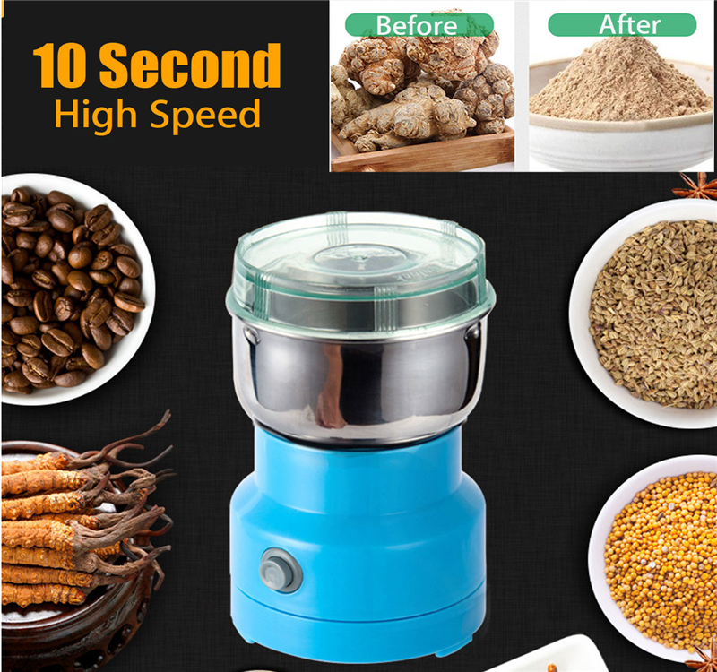 Household Small Herbs Spices Nuts Grains Coffee BeanChilli Food Electric Grinder