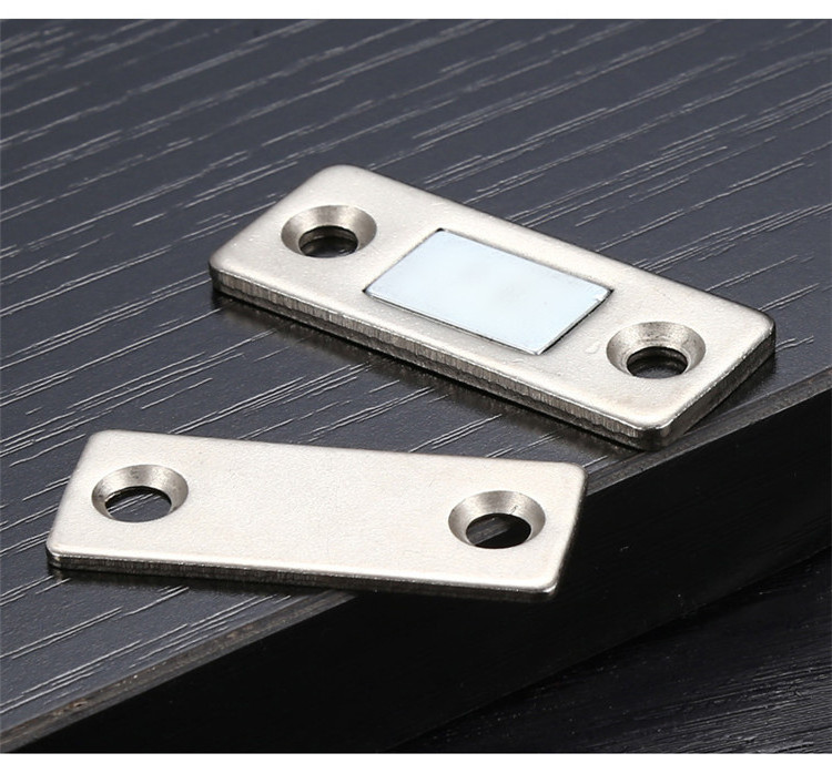 2pcs/Set Magnetic Cabinet Catches Magnet Door Stops Hidden Door Closer With Screw For Closet Cupboard Furniture Hardware