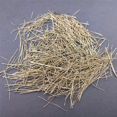 copper coated micro steel fiber for concrete UHPC