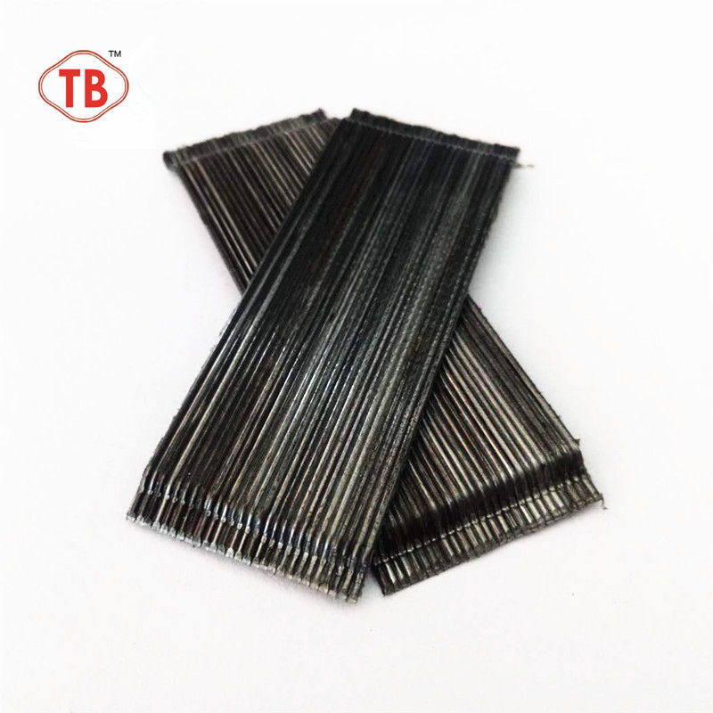 High Tensile Glued Steel Fiber Hook Ended