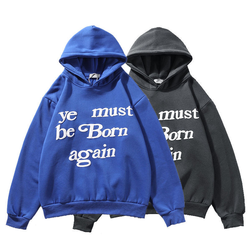 New Arrival 100%Cotton Boxy Heavy Weight Custom Men Clothing 3D Foam Puff Screen Print 380 GSM Fleece Hoodie