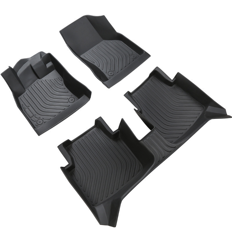 Durable Waterproof Vehicle Interior Decoration Accessories Car Floor Mats For Byd Yuan Ev Foot Carpet Cover