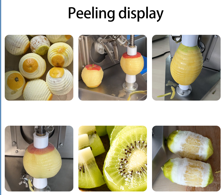 Small Fruit Peeling Machine Orange Lemon Skin Peeling Machine Lemon Peeler Machine