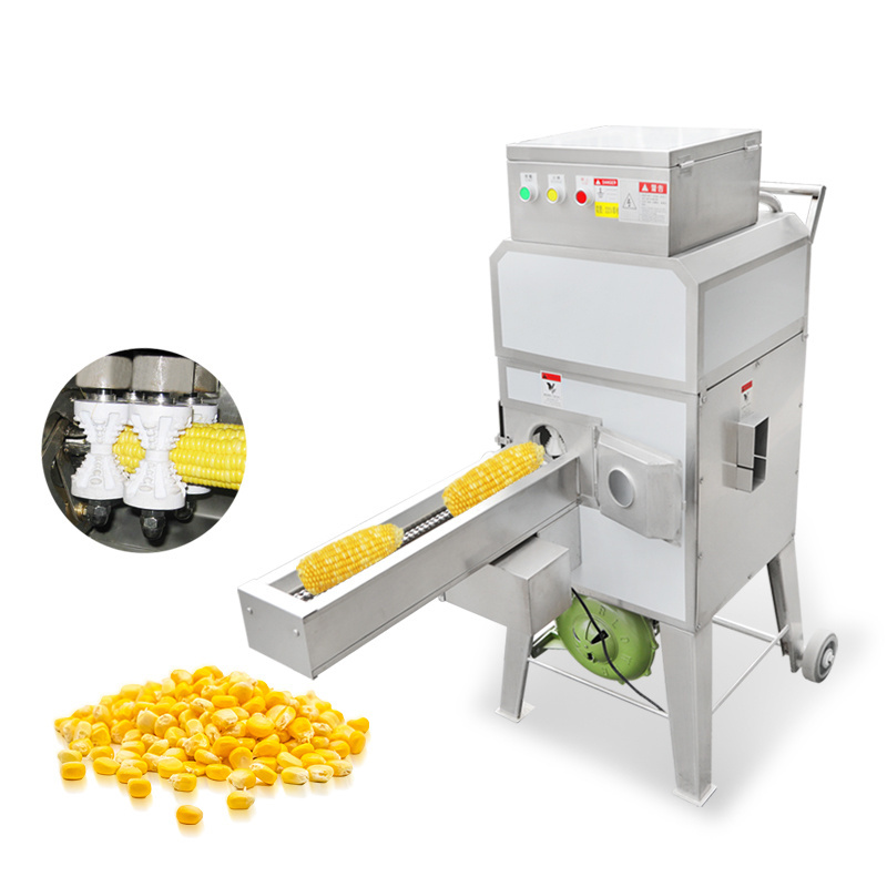 Commercial sweet corn threshing machine Sweet Corn Cutter Machine Sweet Corn Threshing Machine