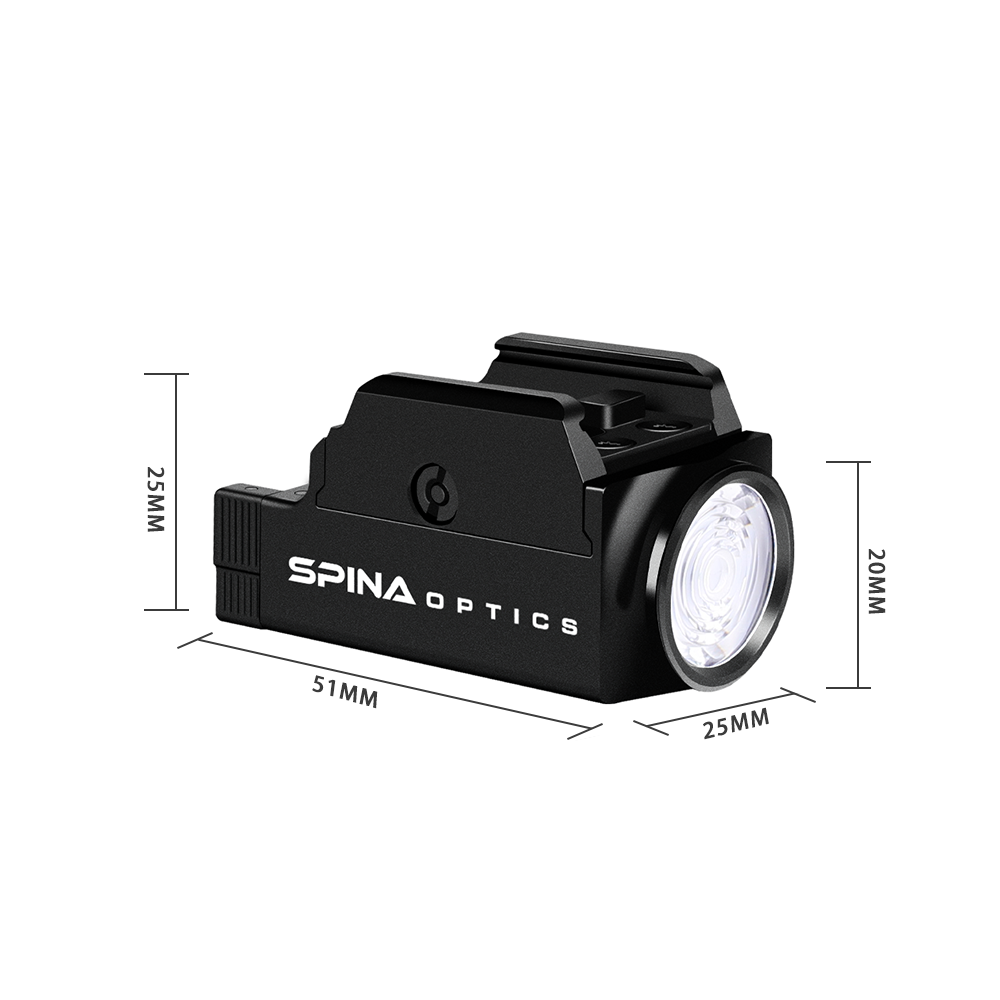 Spina SO-23 tactical led flashlight 800 lumens scopes hunting scope optics tactical flashlight