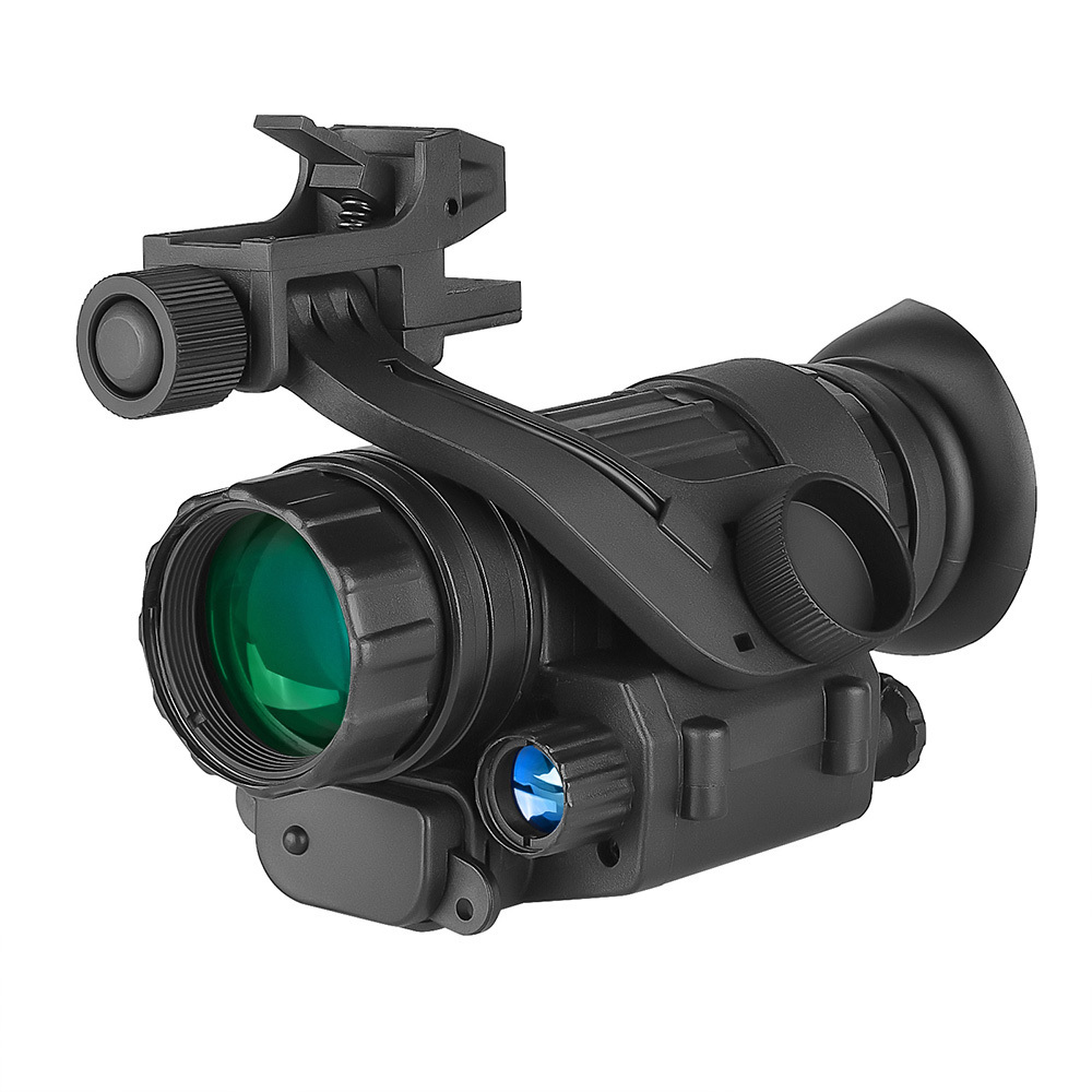 SPINA PVS 14 Hunting Night vision Monocular 200M Infrared IR NV Head-mounted with Mount Night vision sight