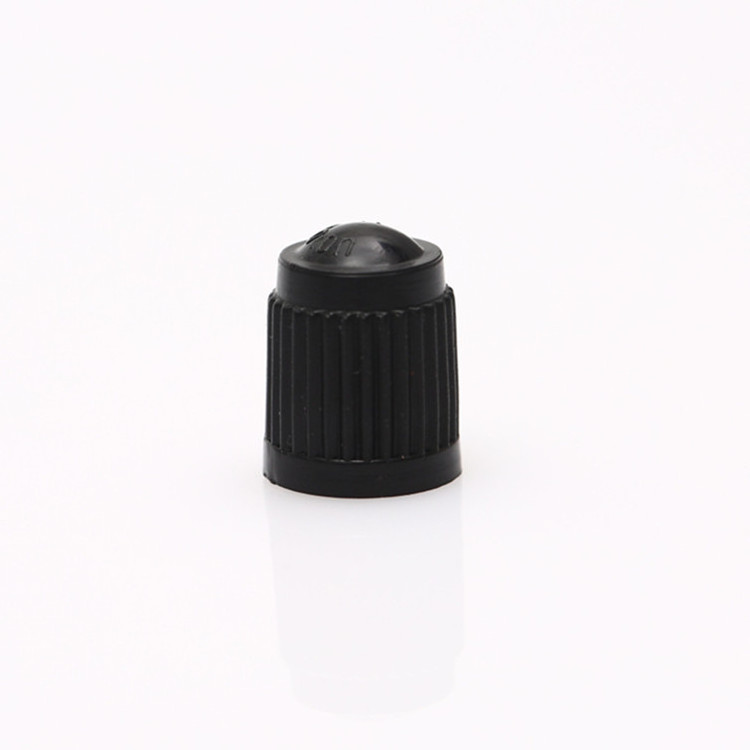 Car Wheel Accessories Black Universal Plastic Tire Valve Cap for TR412/TR413/TR414/TR415