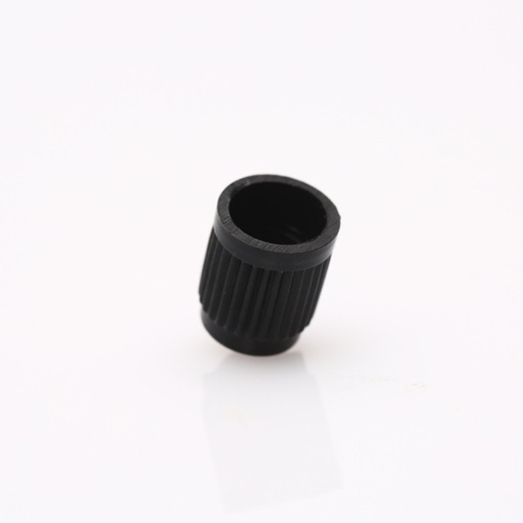 Car Wheel Accessories Black Universal Plastic Tire Valve Cap for TR412/TR413/TR414/TR415