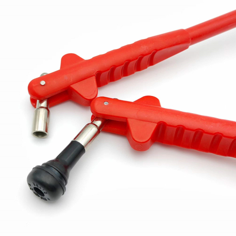 Valve Core Removal Tool Red/Yellow Tire Valve Stem Puller Tool