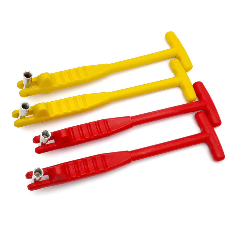 Valve Core Removal Tool Red/Yellow Tire Valve Stem Puller Tool