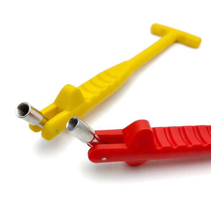 Valve Core Removal Tool Red/Yellow Tire Valve Stem Puller Tool