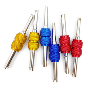 Universal Tire Valve Repair Tool Aluminum Tire Valve Core Stems Remover Tool