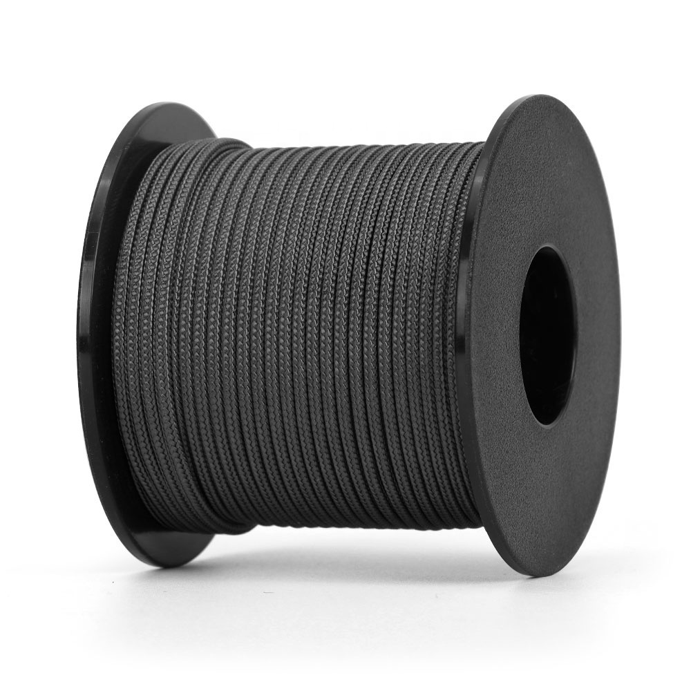 OEM ODM 2mm 3mm 4mm 5mm Paracord Nylon Polyester 1 3 7 9 11 Strand Core Parachute Cord 30m 50m 100m 550 Paracord