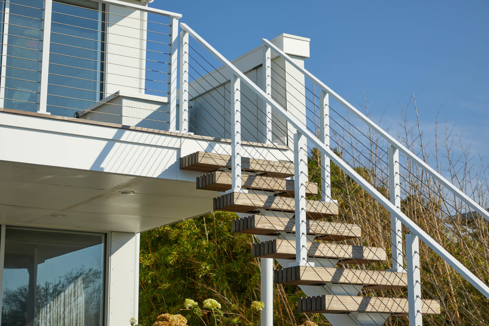 Deck Railings Stainless Steel Fence Post Cable Railing