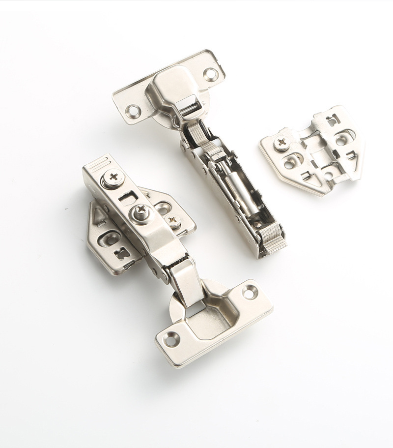 Cabinet hinge hardware One Way 35mm kitchen cabinet hidden  3D concealed hinge hydraulic Soft Close furniture