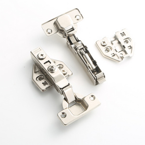 Cabinet hinge hardware One Way 35mm kitchen cabinet hidden  3D concealed hinge hydraulic Soft Close furniture