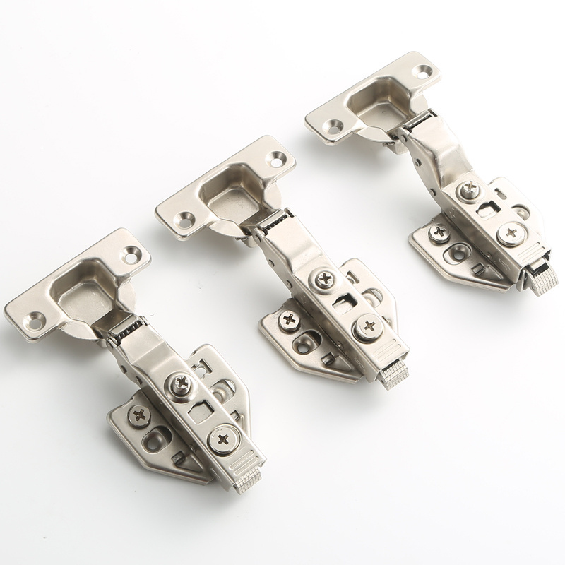 Cabinet hinge hardware One Way 35mm kitchen cabinet hidden  3D concealed hinge hydraulic Soft Close furniture