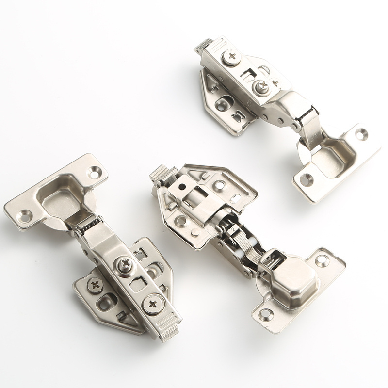 Cabinet hinge hardware One Way 35mm kitchen cabinet hidden  3D concealed hinge hydraulic Soft Close furniture