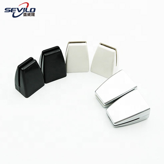 Office furniture computer desk Abs material aluminum alloy zinc alloy glass partition shelf clamp