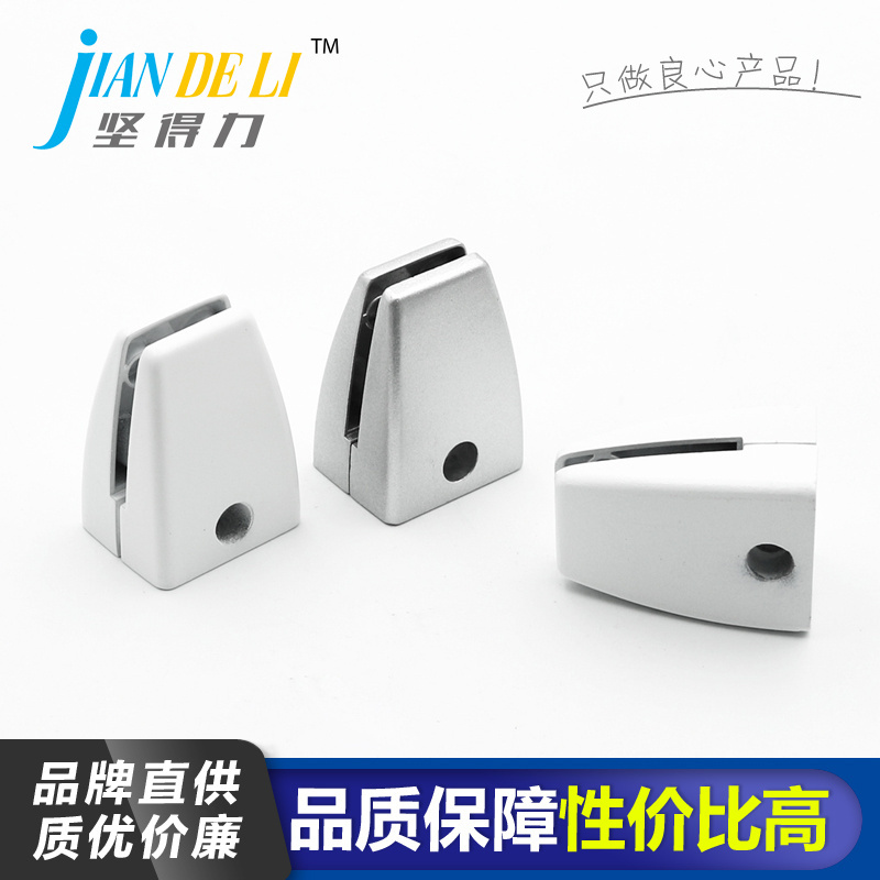 Hardware glass folder screen clip acrylic clamp on privacy divider desk/table partition clamp