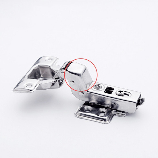 2021 High Quality Stainless Steel Hydraulic Hinge Damper Buffer Cabinet Cupboard Door Hinges Soft Close Furniture Hardware