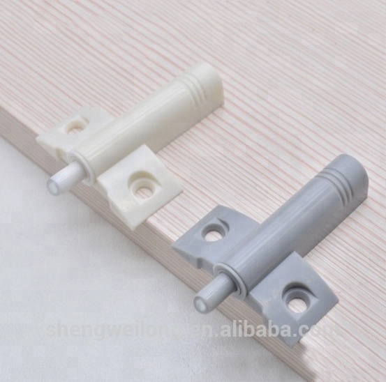 Soft Close Anti Slam Pneumatic Door Piston Damper Buffer Soft Push Latch Grey