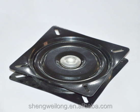 14 inch square swivel plate rotate mechanism for table or desk