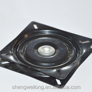 14 inch square swivel plate rotate mechanism for table or desk