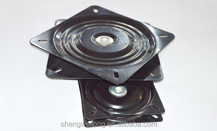 14 inch square swivel plate rotate mechanism for table or desk