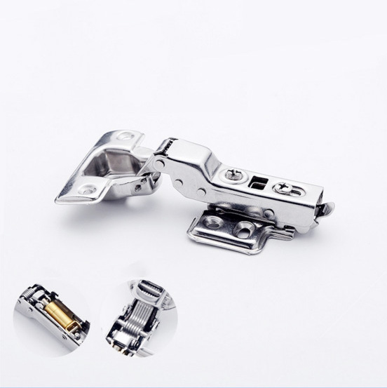 2021 High Quality Stainless Steel Hydraulic Hinge Damper Buffer Cabinet Cupboard Door Hinges Soft Close Furniture Hardware