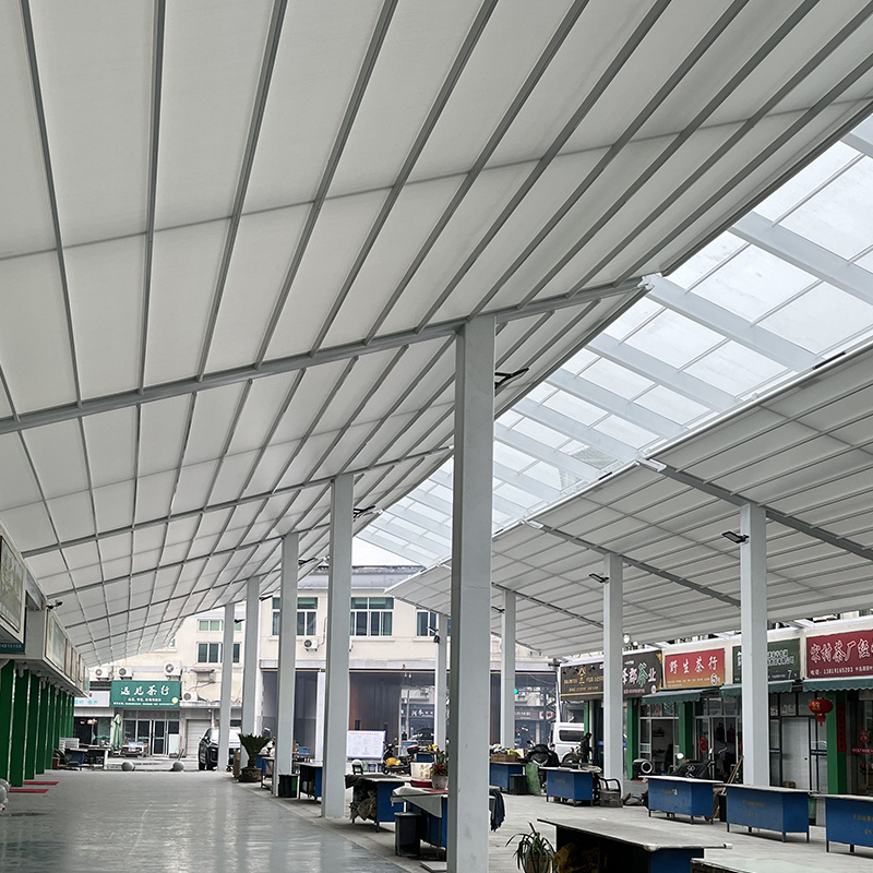 Factory Outdoor Aluminium Shade Pavilion Garden Terrace pop up white Custom Metal Awnings Pergola Roof Louver