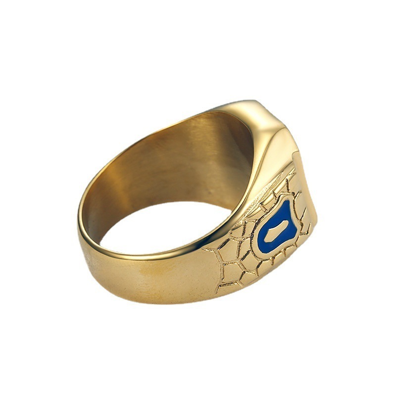 Latest Gold Plated Mens Knights Templar Masonic Ring