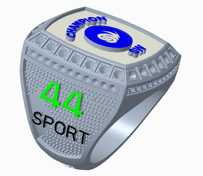 Cheap Customized Logo Baseball Softball Basketball Football Tournaments Championship Rings Size 6 To Size 14