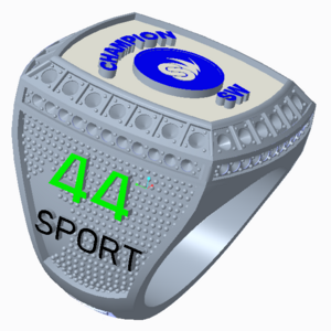 Cheap Customized Logo Baseball Softball Basketball Football Tournaments Championship Rings Size 6 To Size 14