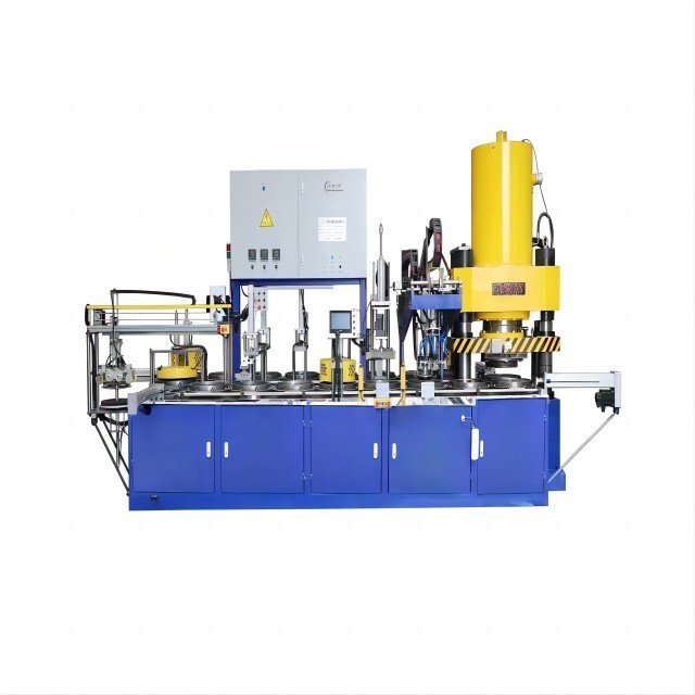 32 stations automatic abrasive cutting magnet disc cutting equipment production line grinding wheel making machine