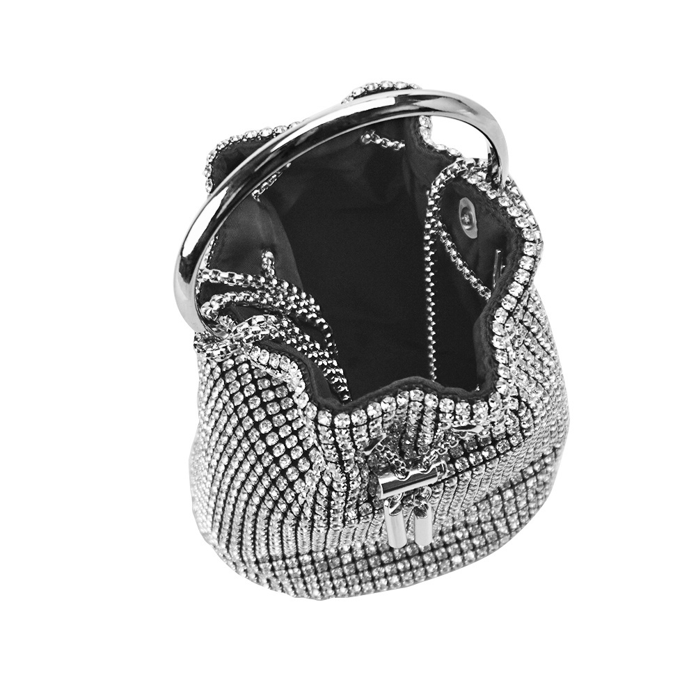 Women's Rhinestone Clutch Evening Bags Sparkly Glitter Bling Rhinestone Purses for Women